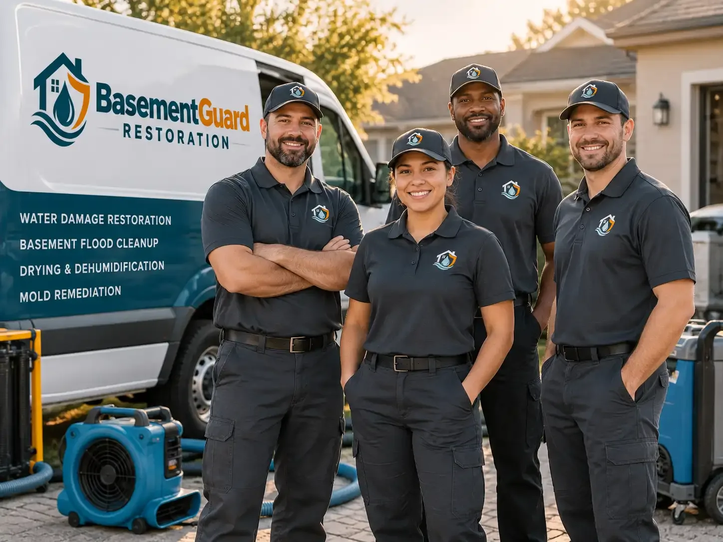 Basement Water Damage Restoration company in Bergland, MI